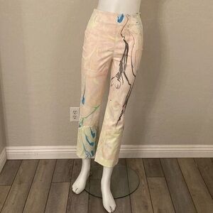 Free People Lefty High Rise Flare Pants Medium